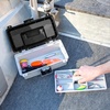 image:imageSheffield 12288 13 Made in USA Tackle Box wLift Out Tray amp Deep StorageBlack