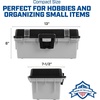 image:imageSheffield 12288 13 Made in USA Tackle Box wLift Out Tray amp Deep StorageBlack