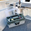image:imageSheffield 12288 13 Made in USA Tackle Box wLift Out Tray amp Deep StorageGrey