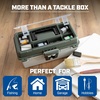 image:imageSheffield 12288 13 Made in USA Tackle Box wLift Out Tray amp Deep StorageGrey