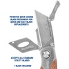 image:imageSheffield Folding Utility Knife Rubber Mallet 16 Oz Rubber Hammer Stocking Stuffers Gifts for Men Dad Gifts QuickChange Utility Knife Blades Box Cutter Cardboard Cutter