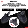 image:imageSTAK 11804 Folding Camping Shovel with Hoe amp Serrated Edge for Hiking