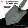 image:imageSTAK 11806 Folding Camping Shovel with Hoe amp Serrated Edge for Hiking